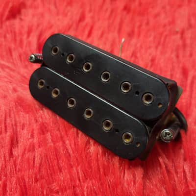 Unknown Brand Super Distortion Clone Humbucker - Possibly 1980's - 2000's - Double Black Bobbins - Single Humbucker image 2