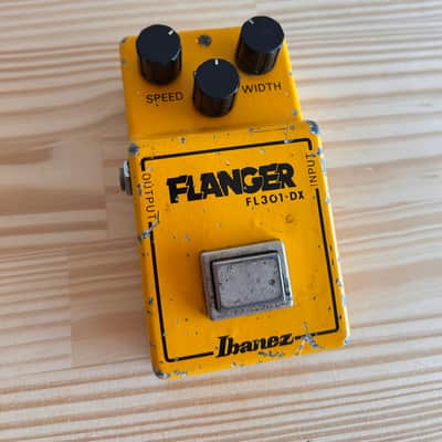 Ibanez FL-301 Flanger 1980s - Yellow MIJ japan in Good Condition image 1