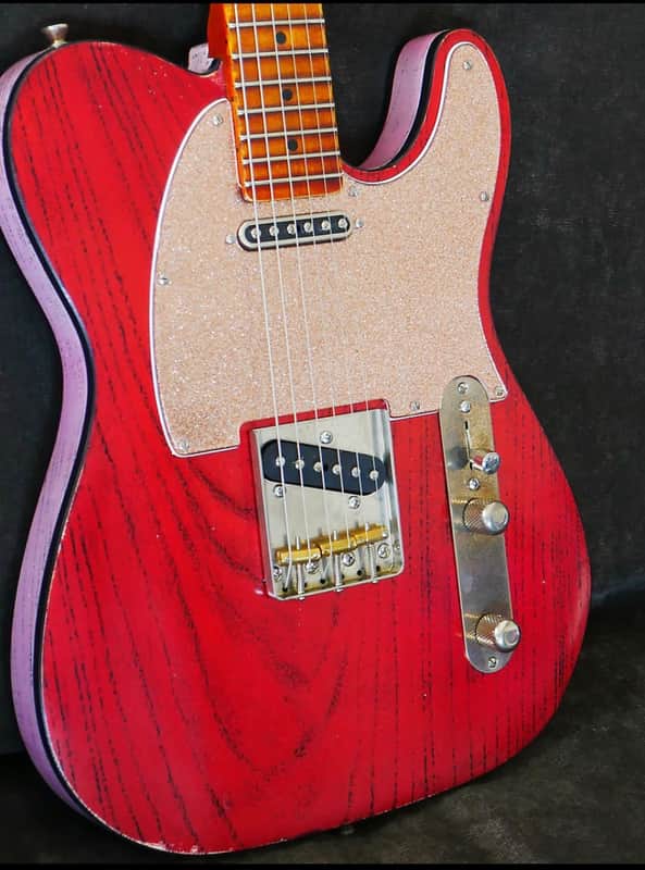 Palir Telecaster MOJO TITAN 2018 - Cajun Red image 1