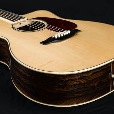 Bourgeois GAC-150 Ziricote And Italian Spruce Grand Auditorium Cutaway NEW image 13