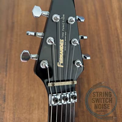 Fernandes Flying V Guitar, White, MIJ 1985, BSV-60 image 7