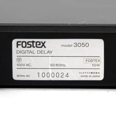 Fostex Model 3050 Digital Delay Effect Processor Rackmount - | Reverb