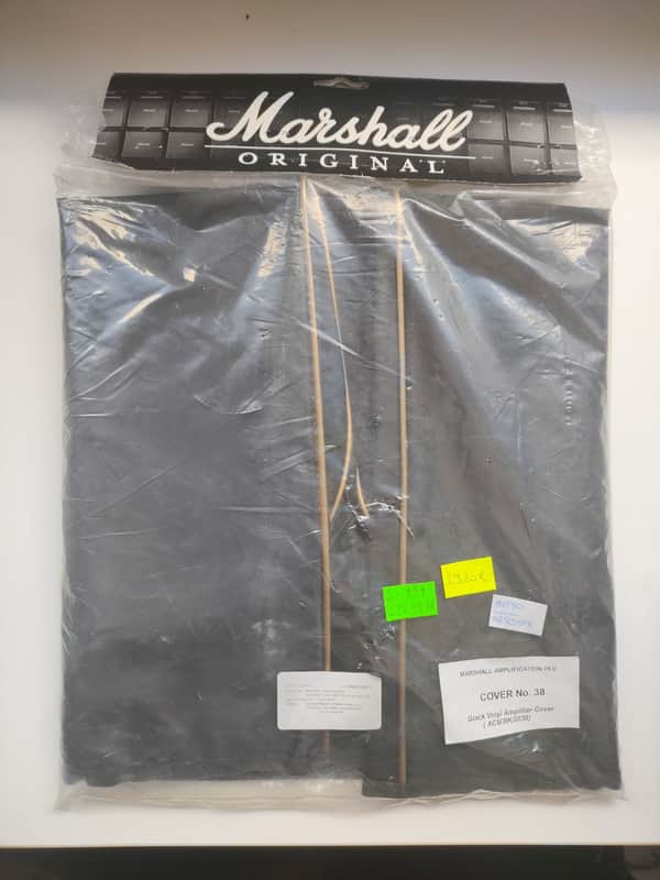 Marshall Black Vinyl Amplifier Cover (ACM/BK/0038) image 1