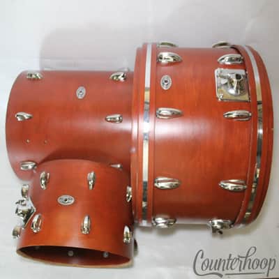 Slingerland Drum Set 14x22,10x14,16x16 Bass/Tom/Floor Vintage80s 5Ply Sound King image 1
