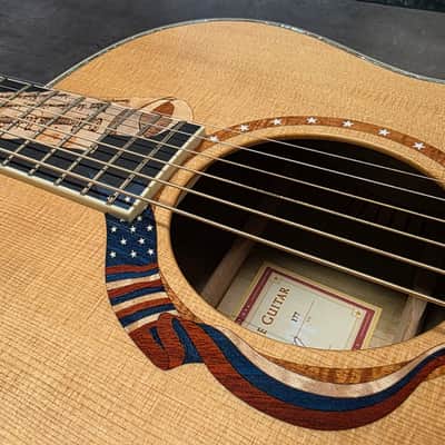 Taylor Liberty Tree Master Built Custom Shop Presentation Grand Concert Acoustic Guitar image 12
