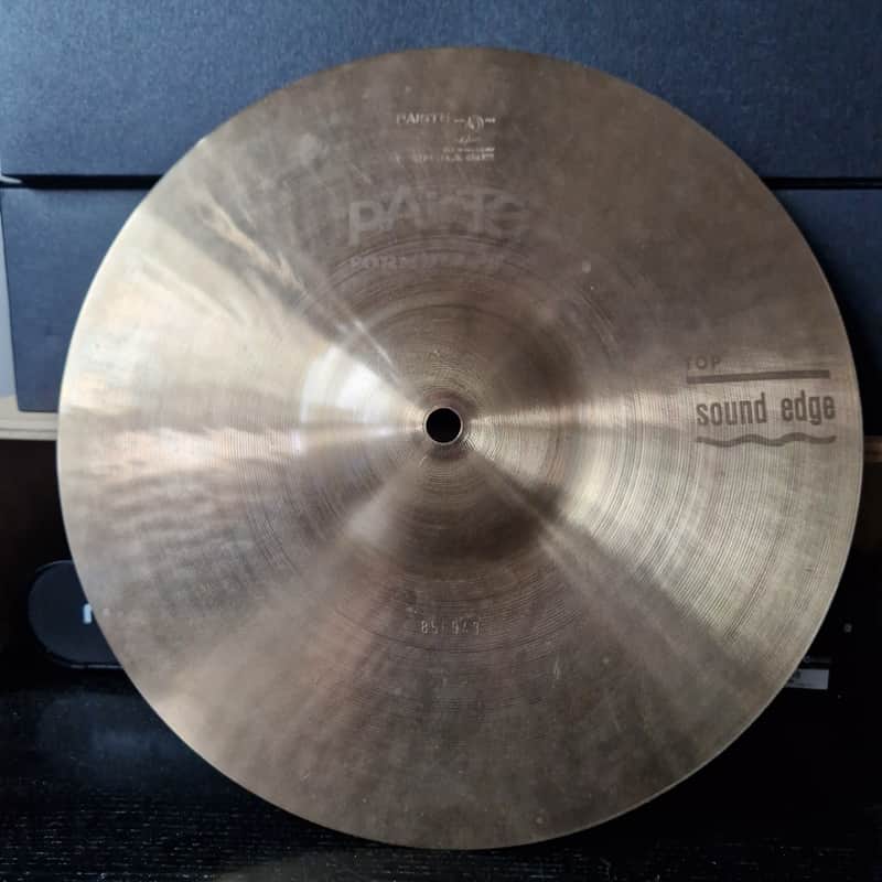 Paiste Vintage Formula 602, 70s Top Hihat cymbal 12 inch image 1