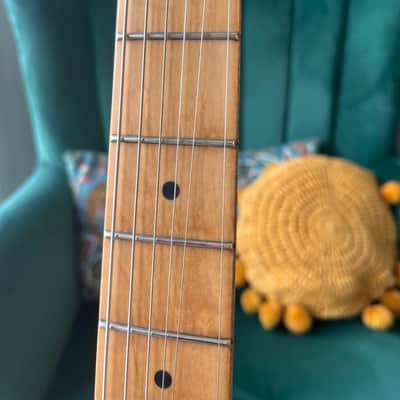 Squier Standard Stratocaster with Rosewood Fretboard 1989 - 2000 - Galactic Purple image 3