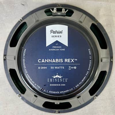 Eminence Cannabis Rex 12" 8 ohm 50W Guitar Speaker 2015 As-Is Repair image 1