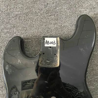 Left Handed Black Jazz Bass Style Body DIY Project image 2