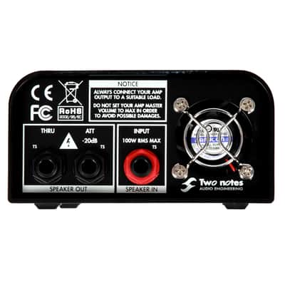 Two notes Factory Repack | Captor (4ohm) | Compact Analog Reactive Load Box, Attenuator & Amp DI (Grade A) image 2