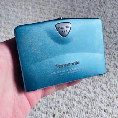 PANASONIC S30 Walkman Cassette Player, Excellent Candy Blue ! Tested & Working ! image 7