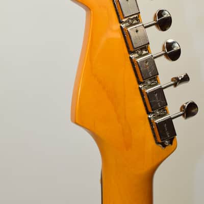 2023 Fender American Vintage II 1961 Stratocaster Electric Guitar, Rosewood Fingerboard, Olympic White w/ Case image 10