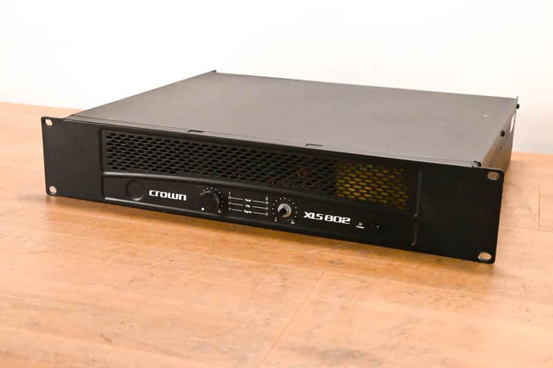 Crown XLS 802 2-Channel Power Amplifier CG010UL image 1