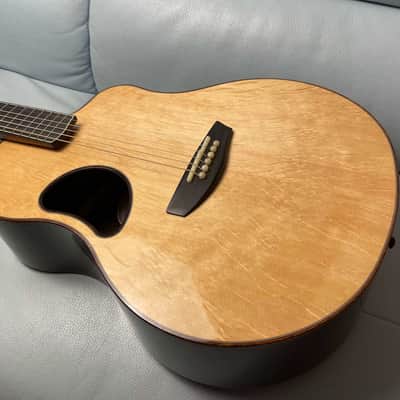 Hsienmo Shiyi Bear Claw Sitka Spruce Solid Top & Wild Indian Rosewood Solid back sides with hardcase image 6