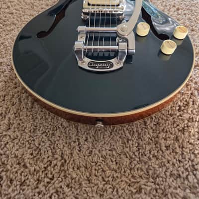Gretsch G2655T-P90 2021 - Green Midnight Sapphire - Upgrades - Seymour Duncan P-Rails Pickups, Triple Shot System & Grover Locking Tuners image 21