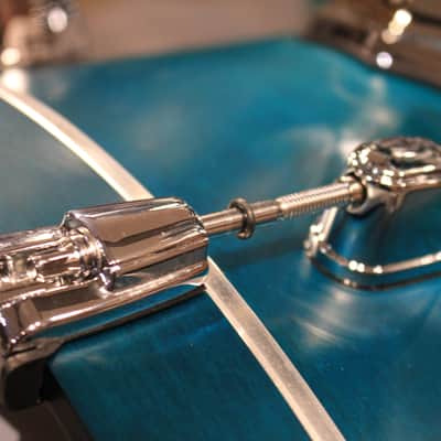 Tama Starclassic Walnut/Birch 5pcs Satin Sapphire Fade Drum set - Demo! image 4