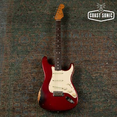 1991 Fender American Vintage Reissue '62 Stratocaster AVRI, Natural Relic, w/case image 3