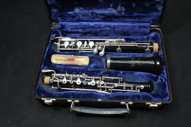 A Real Nice U.S.A. Made Selmer - Bundy Oboe in it's Original Case & Ready to Play along with a New Double Reed   # 2 OB image 1