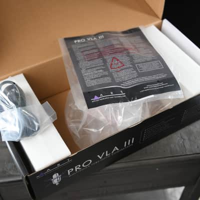 ART Pro VLA III Multi-Voice Tube/Opto Compressor - Excellent~ 6 Hours Use, Original Box image 13