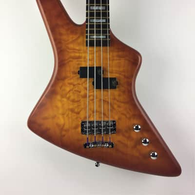 Warwick Artist Series Adam Clayton Signature Reverso 2011 Amber Burst image 2