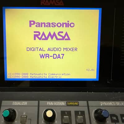 Panasonic / Ramsa DA7 Digital Console V2.01 image 2