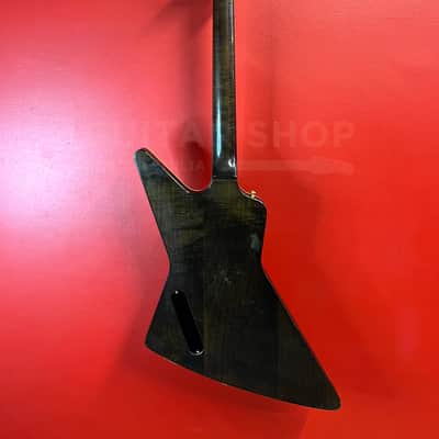 Gibson Explorer E2 CMT Curly Maple Top Tobacco Sunburst 1982 image 2