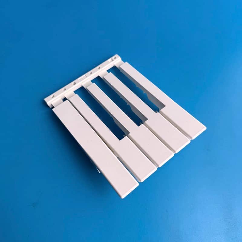 CASIO WK-1630 WK-3000 Keyboard Part: White Keys LEFT 5-Key Set [Low E] image 1