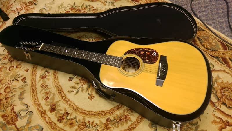 Epiphone PR-350-12 12 string acoustic guitar | Reverb