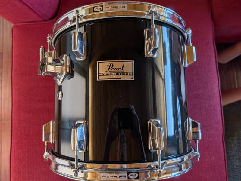Pearl Professional DLX 14"x12" Tom - Black finish image 1
