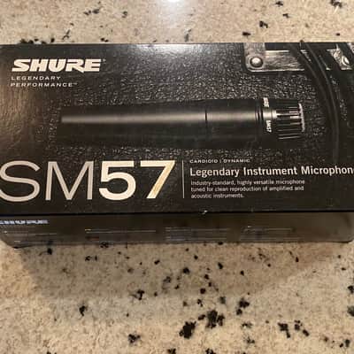 Shure SM57 Cardioid Dynamic Microphone 1984 - Present - Black image 10