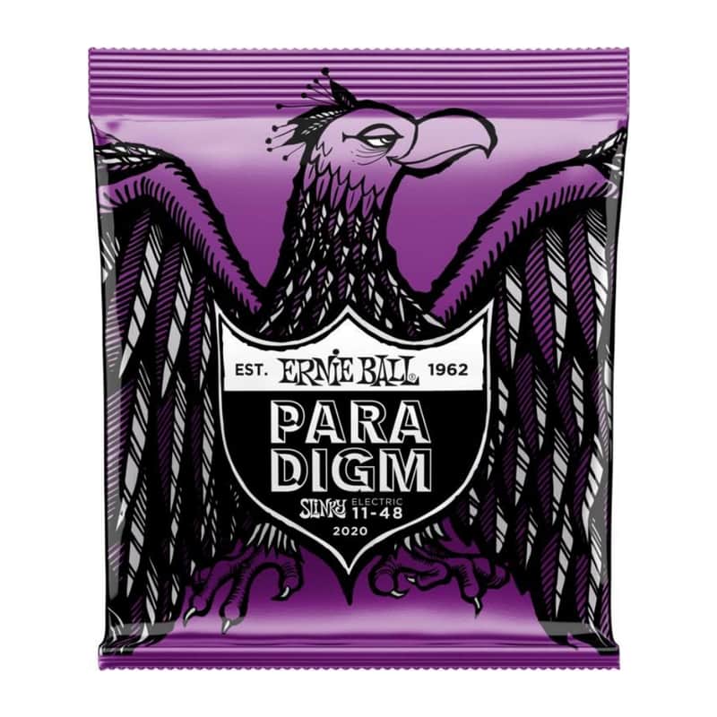 Ernie Ball P02020 Paradigm Power Slinky Electric Guitar Strings (11-48) image 1
