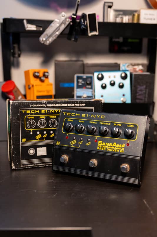 Tech 21 Sansamp Programmable Bass Driver
