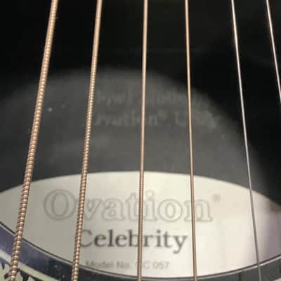 Ovation CC57 Celebrity 1987 - 1993 - Black image 4