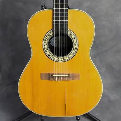 1970s Ovation 1624 Classical Acoustic-Electric Guitar image 4