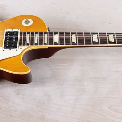Orville By Gibson LPS-57C MIJ 1994 Lemon Drop Les Paul Reissue Made in Japan Lacquer Finish USA Pickups w/ Hard Case image 3