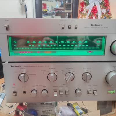 RARE A CLASS Technics SU V6 and ST 804 SERVICED SU 8044 70s - SILVER FACED image 9