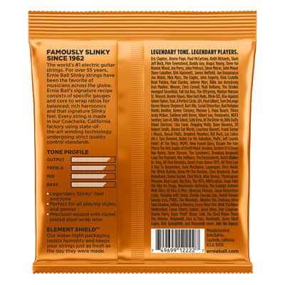 Ernie Ball 2222 Nickel Wound Hybrid Slinky Guitar Strings (09-46) image 2