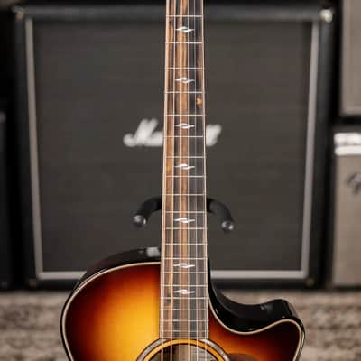 Taylor Next Generation Builder's Edition 814ce Grand Auditorium Acoustic/Electric Guitar - Adirondack/Honduran Rosewood with Hardshell Case image 4