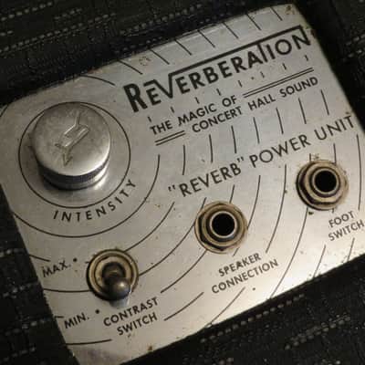 Rare Vintage 1961 Gretsch Model 6149 Reverberation Reverb Power Unit! image 10