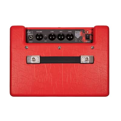 Blackstar Debut Bass 25 Marco Mendoza Red - Bass Combo Amp image 2