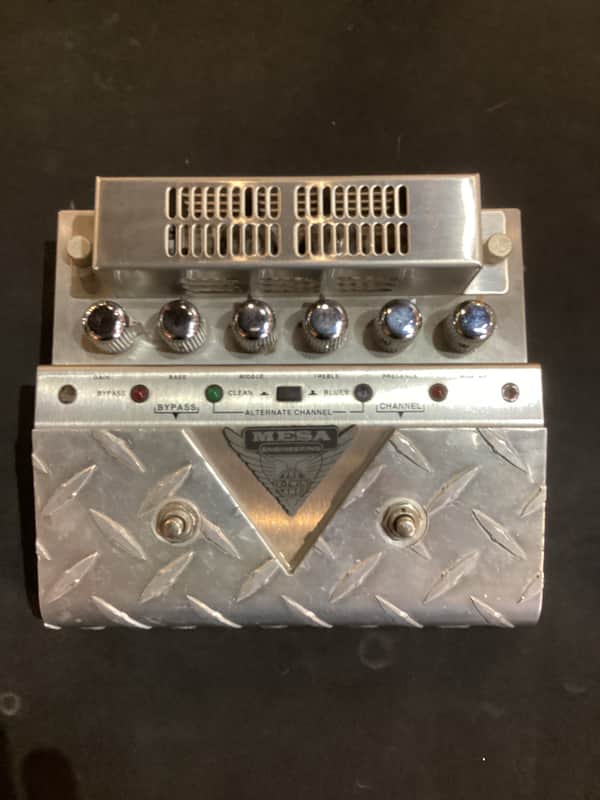 Mesa Boogie V-Twin Tube Preamp Pedal w/ Power Supply & Carry Bag Late 90’s - Metal image 1