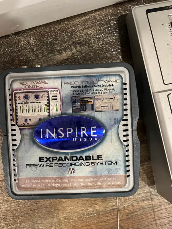 PreSonus Inspire 1394 4-Channel FireWire Interface 2000s - Grey image 1