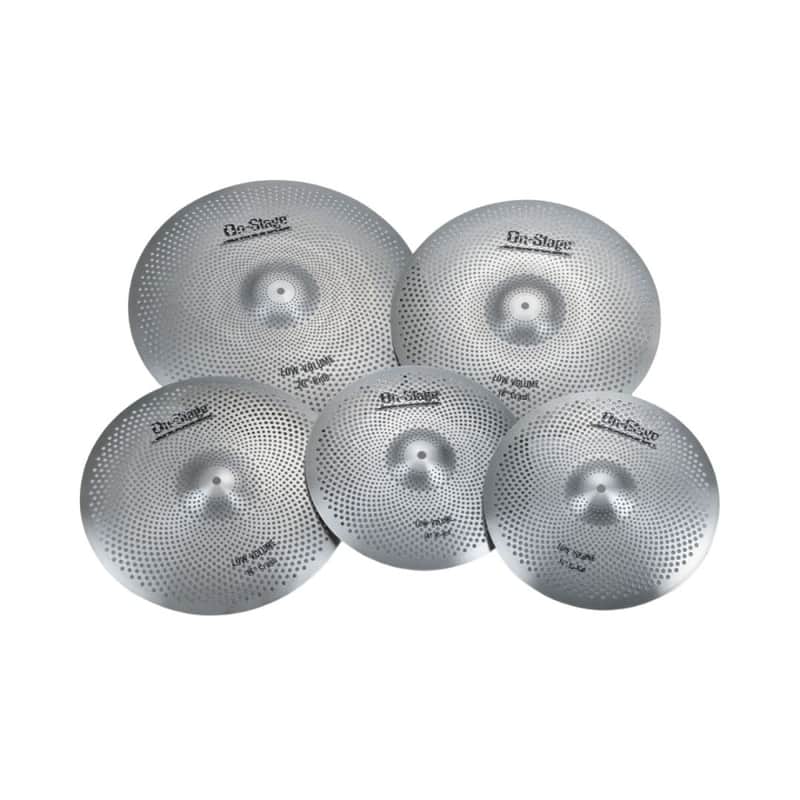 On-Stage Low Volume Cymbal Pack image 1