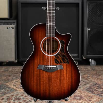 Taylor Next Generation 322ce 14-Fret Grand Concert Acoustic/Electric Guitar - Shaded Edgeburst with Hardshell Case image 3