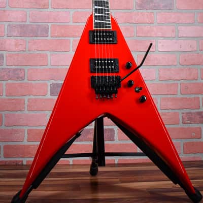 Jackson USA Custom Shop JCF Robbin Crosby Signature “Big Red” KV-1 King V Double Rhoads Red 2004 w/OHSC image 3