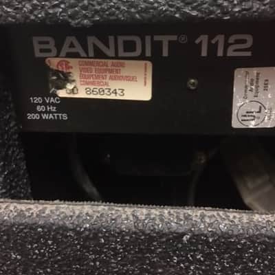 Peavey Bandit 112 Solo Teal Stripe Scorpion image 3