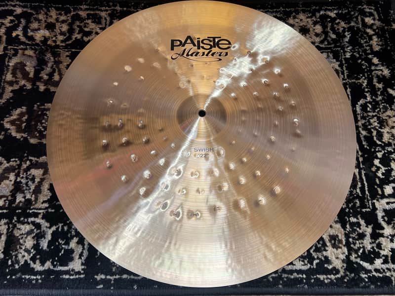 Paiste 22" Masters Series Swish Cymbal - Traditional image 1