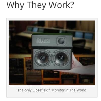 Silver 5L Close Field Studio Monitors 5L 2015 - Black image 18