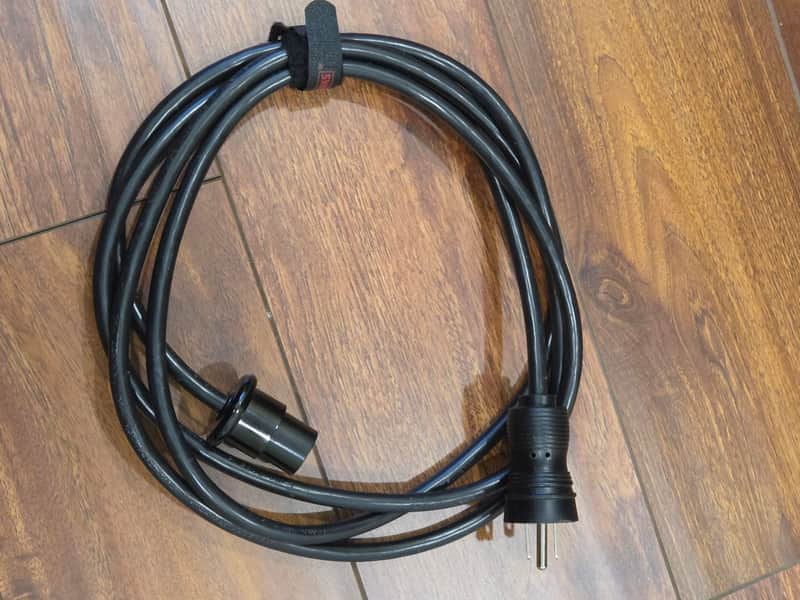 Marshall Bulgin Cord Cable USA 3 Prong 9' image 1