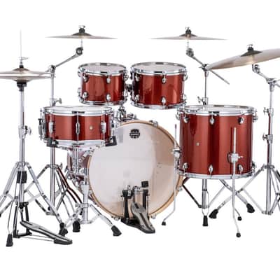 Mapex Mars Birch series 5-piece Rock Shell Pack - Orange Sparkle (MA529SFOR) image 4